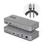 StarTech.com Docking Station USB-C Dual HDMI 4K 60Hz 100W PD Gris