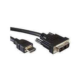 VALUE DVI-HDMI5M Cable DVI-D a HDMI 5 Metros Macho/Macho Negro