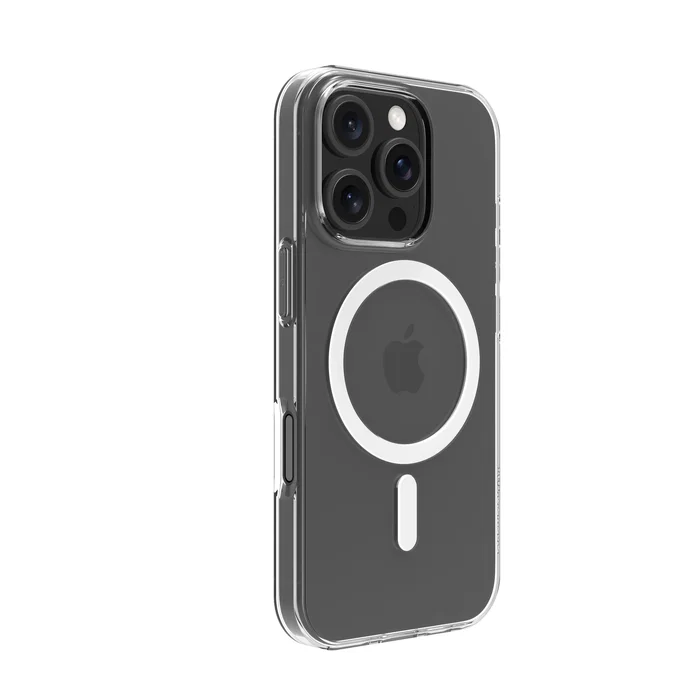 Dbramante1928 Greenland Pro MS Funda para iPhone 16 Pro 16 cm (6.3") Transparente, Resistente a Impactos con Carga Inalámbrica