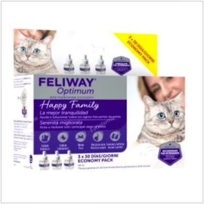 Ceva FELIWAY Optimum Pack de 3 Recambios