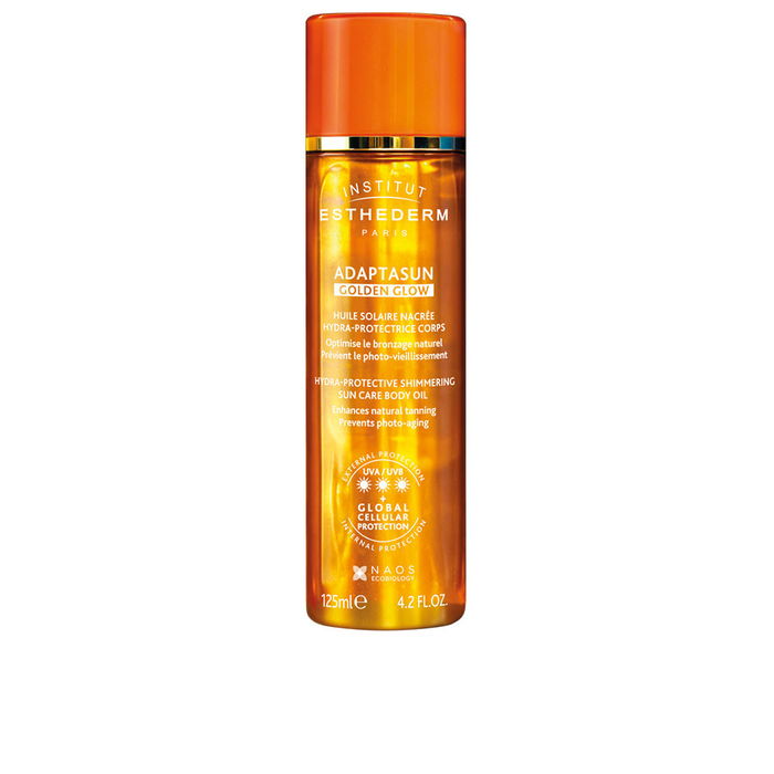Institut Esthederm L’HUILE SOLAIRE Aceite Protector Solar Fuerte Golden Glow 125 ml Bronceado Intenso Institut Esthederm L’HUILE SOLAIRE Aceite Protector Solar Fuerte Golden Glow 125 ml Bronceado Intenso