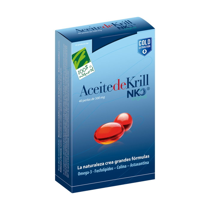 Aceite Krill NKO 500mg 40 cápsulas 100% Natural Aceite Krill NKO 500mg 40 cápsulas 100% Natural