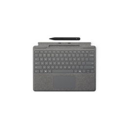 Microsoft Teclado Surface Pro 10 Type Cover + Pen - Plata
