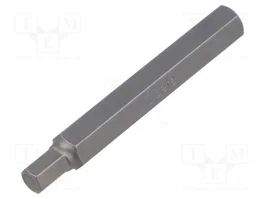 BETA Punta de destornillador hex key HEX 7mm con dado de 10mm