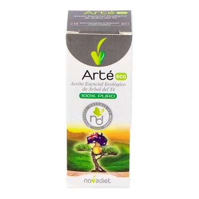 NOVADIET Aceite Esencial Árbol del Té 15ml Antiséptico, Bactericida, Fungicida, Cicatrizante, Antiinflamatorio, Desodorante. 100% Puro Ecológico. NOVADIET Aceite Esencial Árbol del Té 15ml Antiséptico, Bactericida, Fungicida, Cicatrizante, Antiinflamatorio, Desodorante. 100% Puro Ecológico.