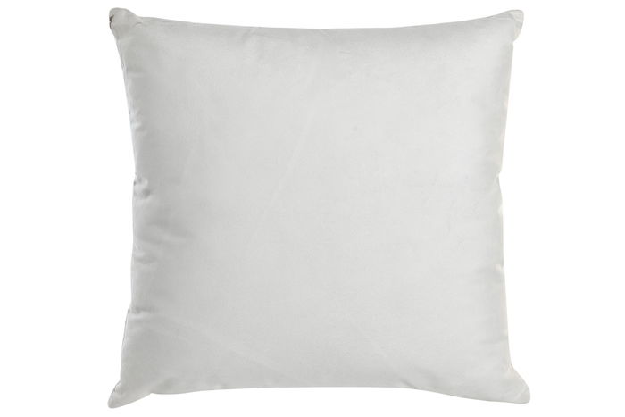 DKD Home Decor Cojín Tropical Blanco Gris 15 x 43 x 43 cm (6 Unidades)