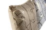DKD Home Decor Cojín Tropical Blanco Gris 15 x 43 x 43 cm (6 Unidades)