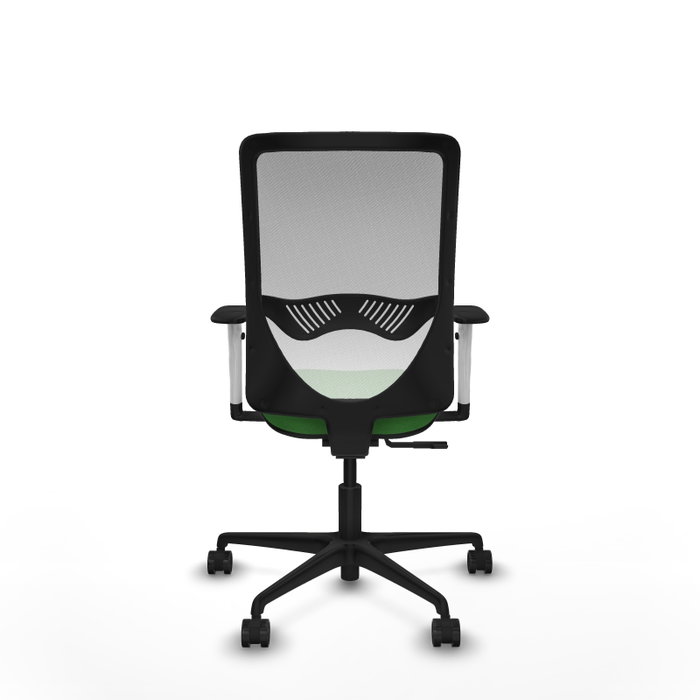 PIQUERAS Y CRESPO Silla de oficina Zulema con mecanismo Sincro, Verde y Blanco PIQUERAS Y CRESPO Silla de oficina Zulema con mecanismo Sincro, Verde y Blanco