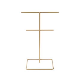Aberto Design Organizador de Joyero TK-004 Dorado Metálico Elegante para Tocador