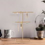 Aberto Design Organizador de Joyero TK-004 Dorado Metálico Elegante para Tocador