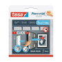 Tesa Powerstrips CLICK SMALL, cinta de velcro autoadhesiva 1.8kg 16x2