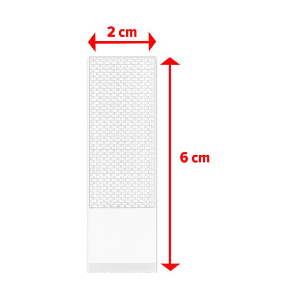 Tesa Powerstrips CLICK SMALL, cinta de velcro autoadhesiva 1.8kg 16x2