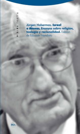 Israel o Atenas: ensayos sobre religión, Jürgen Habermas - TROTTA EDITORIAL