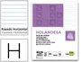 Liderpapel Bloc Cartas Holandesa 40 Hojas Rayado Horizontal 60g/m2