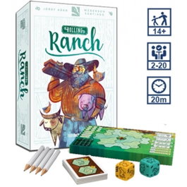 Juego de mesa Rolling Ranch en español