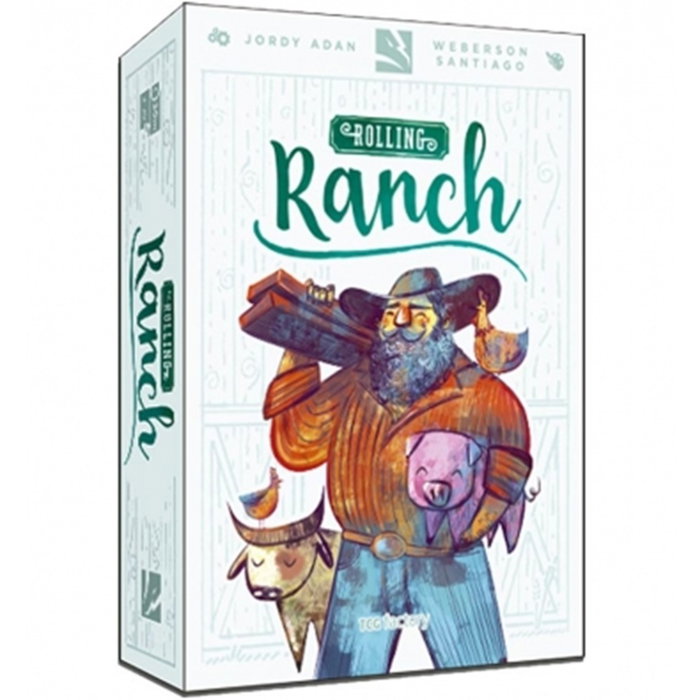 Juego de mesa Rolling Ranch en español Juego de mesa Rolling Ranch en español