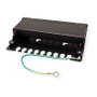VALUE 26.99.0331 Soporte para Keystone de 8 Puertos Negro