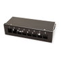 VALUE 26.99.0331 Soporte para Keystone de 8 Puertos Negro