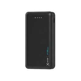 XLayer 217283 Powerbank 20000mAh Polímero de Litio Carga Rápida USB-C y Micro-USB 2 Puertos Negro