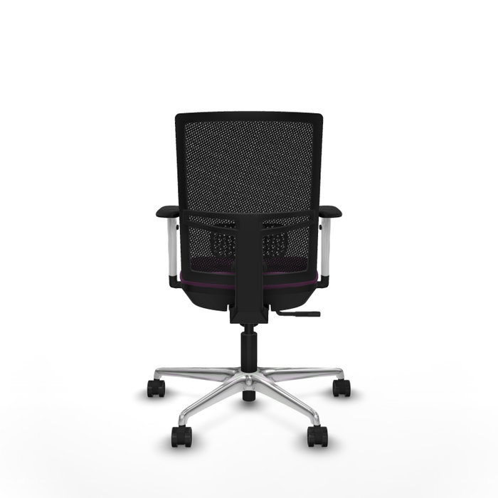 PIQUERAS Y CRESPO Silla de oficina Yunquera con mecanismo Sincro, Morado y Negro PIQUERAS Y CRESPO Silla de oficina Yunquera con mecanismo Sincro, Morado y Negro