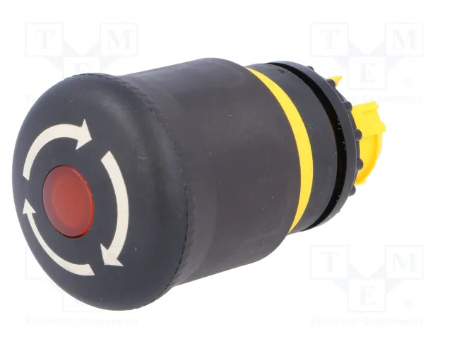 EATON ELECTRIC Interruptor de emergencia M22-LED negro EATON ELECTRIC Interruptor de emergencia M22-LED negro