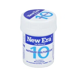 NEW ERA Sal de Schüssler Nº10 Natrium sulfuricum 240 comp.