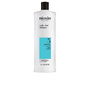 Nioxin Champú Sistema 3 para Cabello Teñido y Dañado con Debilitamiento Leve 1000 ml