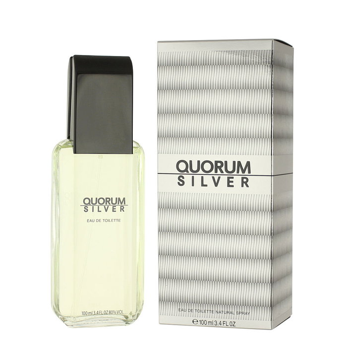 Antonio Puig Quorum Silver Eau De Toilette 100ml Antonio Puig Quorum Silver Eau De Toilette 100ml
