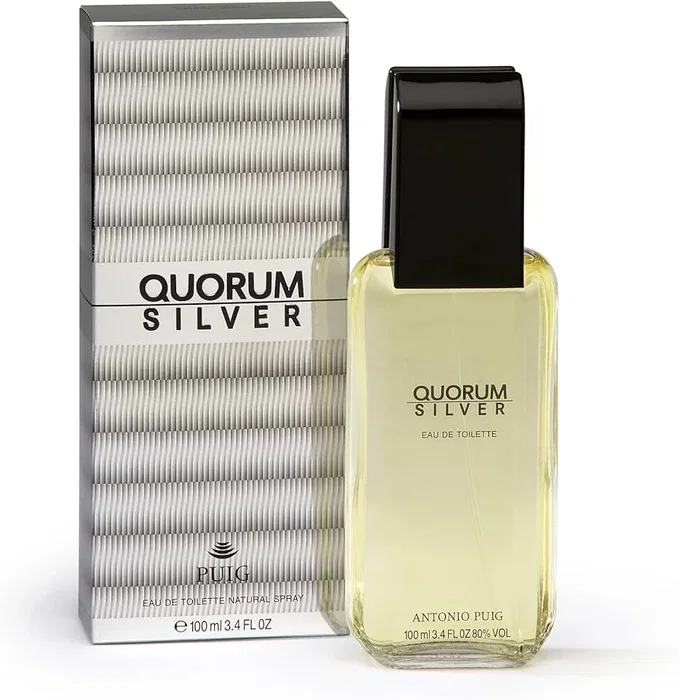 Antonio Puig Quorum Silver Eau De Toilette 100ml Antonio Puig Quorum Silver Eau De Toilette 100ml