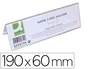 Q-connect Identificador sobremesa metacrilato 190x60 mm ref.5727
