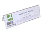 Q-connect Identificador sobremesa metacrilato 190x60 mm ref.5727