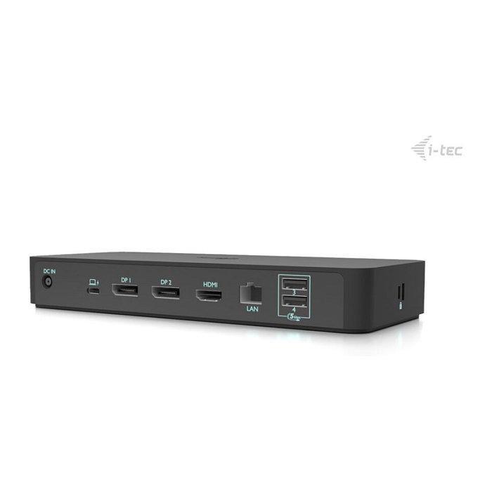 I-Tec C31INTGTRI4KDOCPDCH Docking Station USB-C Triple Display 1xHDMI 2xDP 1xGLAN 2xUSB-C Gen2 100W Negro I-Tec C31INTGTRI4KDOCPDCH Docking Station USB-C Triple Display 1xHDMI 2xDP 1xGLAN 2xUSB-C Gen2 100W Negro