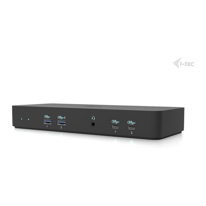 I-Tec C31INTGTRI4KDOCPDCH Docking Station USB-C Triple Display 1xHDMI 2xDP 1xGLAN 2xUSB-C Gen2 100W Negro I-Tec C31INTGTRI4KDOCPDCH Docking Station USB-C Triple Display 1xHDMI 2xDP 1xGLAN 2xUSB-C Gen2 100W Negro