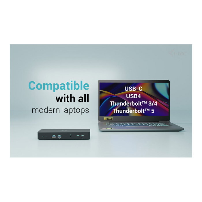 I-TEC Intelligent Triple Display Docking Station PD 100W