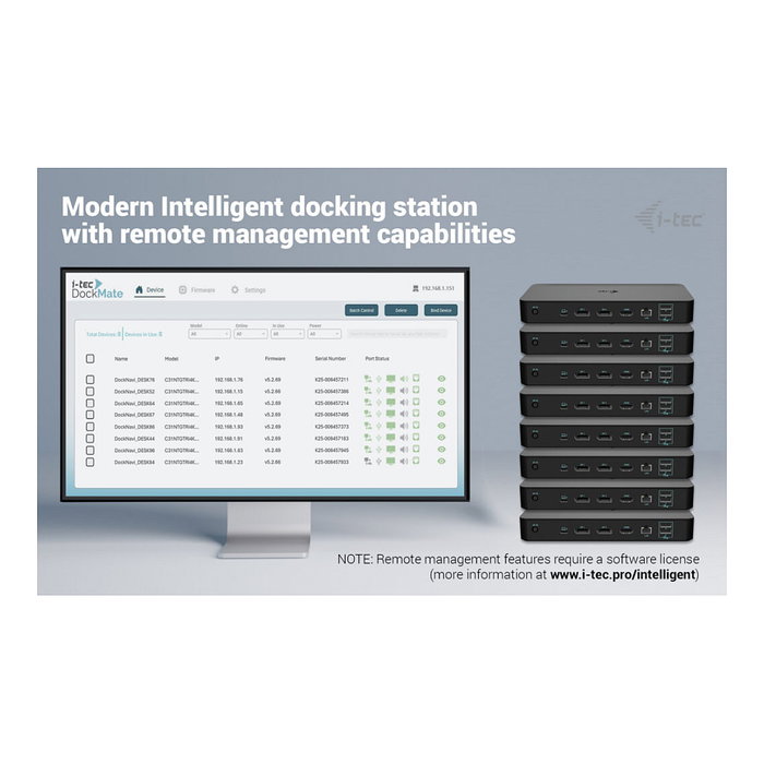 I-TEC Intelligent Triple Display Docking Station PD 100W