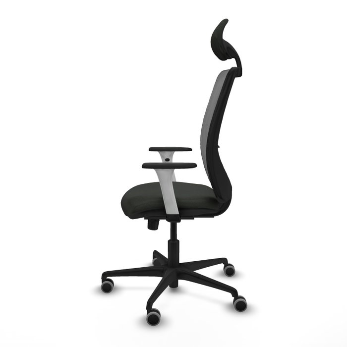 PIQUERAS Y CRESPO Silla de oficina Zulema con mecanismo Sincro, Gris y Negro PIQUERAS Y CRESPO Silla de oficina Zulema con mecanismo Sincro, Gris y Negro