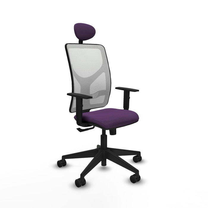 PIQUERAS Y CRESPO Silla de oficina Motilla Morada con mecanismo Sincro PIQUERAS Y CRESPO Silla de oficina Motilla Morada con mecanismo Sincro