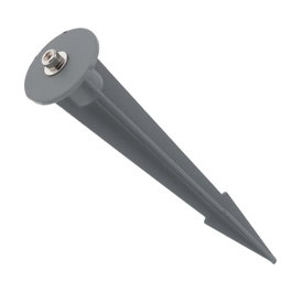 Foco LED con Pincho Jardín 10W IP65 2700K Gris