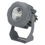 Foco LED con Pincho Jardín 10W IP65 2700K Gris