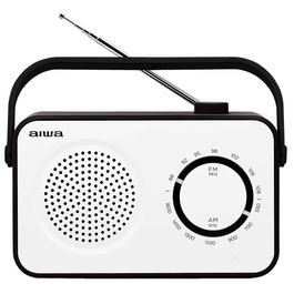 Radio Portátil Aiwa R190BW Blanco AM/FM
