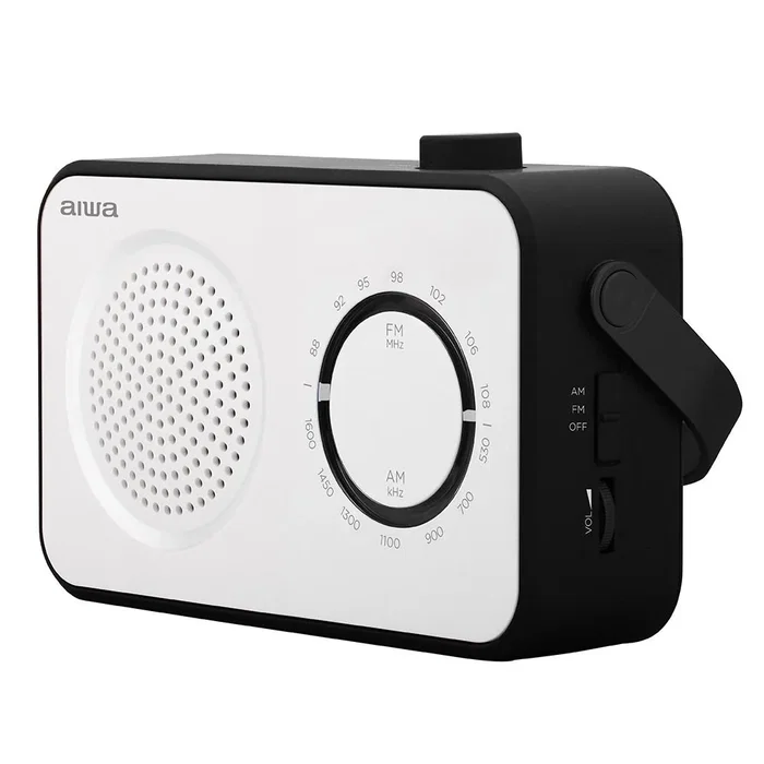 Aiwa R-190BW Radio Portátil Analógica Blanca