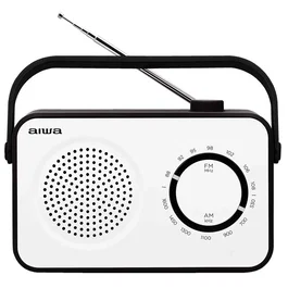 Aiwa R-190BW Radio Portátil Analógica Blanca