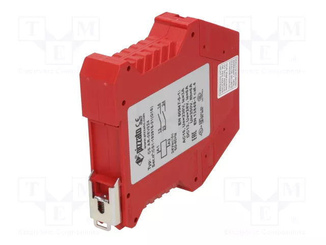 PIZZATO ELETTRICA CS AR-08V024 Relé de Seguridad 24VAC/24VDC