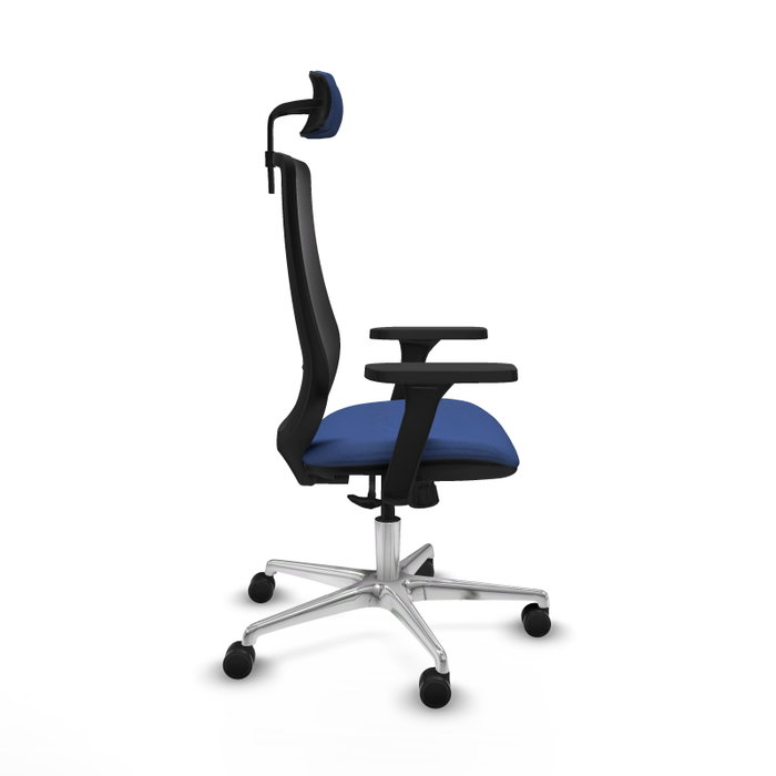 PIQUERAS Y CRESPO Silla de oficina Mardos con mecanismo Sincro, Azul marino y Negro PIQUERAS Y CRESPO Silla de oficina Mardos con mecanismo Sincro, Azul marino y Negro