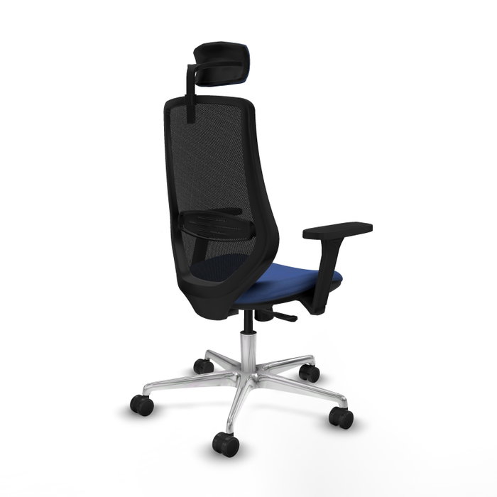 PIQUERAS Y CRESPO Silla de oficina Mardos con mecanismo Sincro, Azul marino y Negro PIQUERAS Y CRESPO Silla de oficina Mardos con mecanismo Sincro, Azul marino y Negro