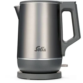 Solis Eco Boil Hervidor de Agua 1,7 L 1800 W Acero Inoxidable Gris