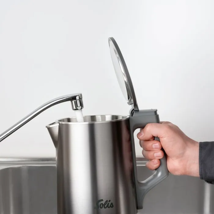 Solis Eco Boil Hervidor de Agua 1,7 L 1800 W Acero Inoxidable Gris Solis Eco Boil Hervidor de Agua 1,7 L 1800 W Acero Inoxidable Gris