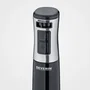 SEVERIN Batidora de inmersión versátil SM3771, 600 W, 15.000 rpm, pie desmontable, libre de BPA, negro y acero inoxidable