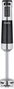 Severin SM3771 Batidora de inmersión 600 W Negro/Acero inoxidable