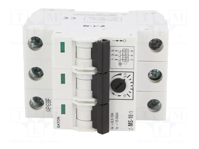 EATON ELECTRIC Interruptor motorizado Z-MS-10/3 4kW 220÷440VAC 6,3÷10A